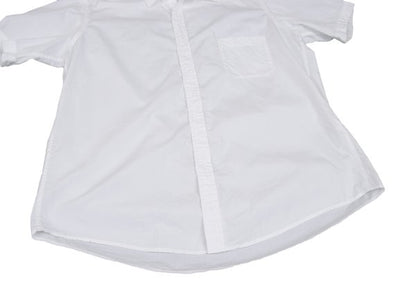 S'YTE Cotton Collar Star Embroidered S/S Shirt White Size L