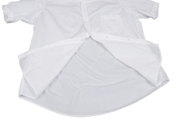 S'YTE Cotton Collar Star Embroidered S/S Shirt White Size L