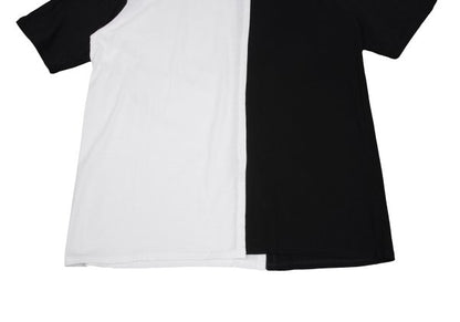 S'YTE Two-Tone Slit T-Shirt Black White Size 3