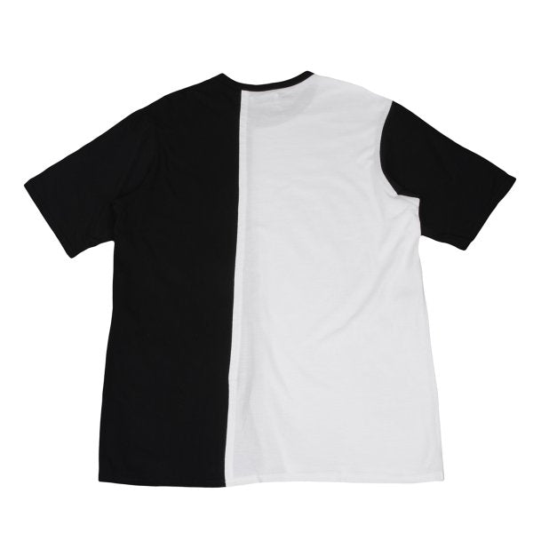 S'YTE Two-Tone Slit T-Shirt Black White Size 3