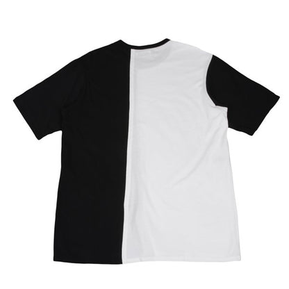 S'YTE Two-Tone Slit T-Shirt Black White Size 3