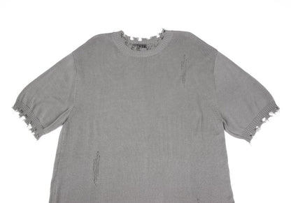 S'YTE 25SS Crushed Cotton Short Sleeve Knit Gray Size 3