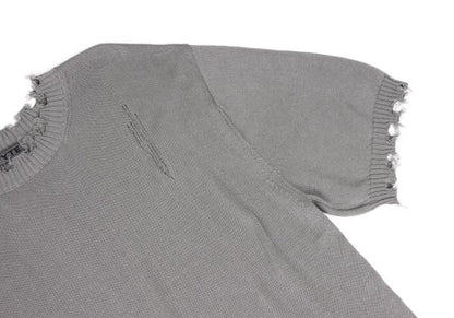 S'YTE 25SS Crushed Cotton Short Sleeve Knit Gray Size 3