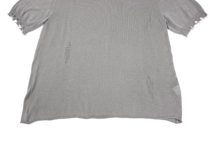 S'YTE 25SS Crushed Cotton Short Sleeve Knit Gray Size 3