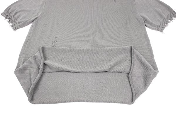 S'YTE 25SS Crushed Cotton Short Sleeve Knit Gray Size 3