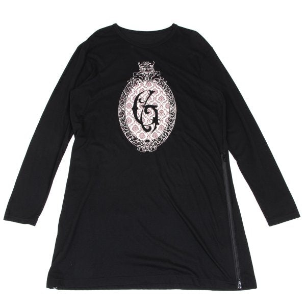 The Haunted Mansion x Ground Y 23AW Haunted Mansion Hem Zip Shirt Black Size 3