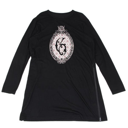 The Haunted Mansion x Ground Y 23AW Haunted Mansion Hem Zip Shirt Black Size 3