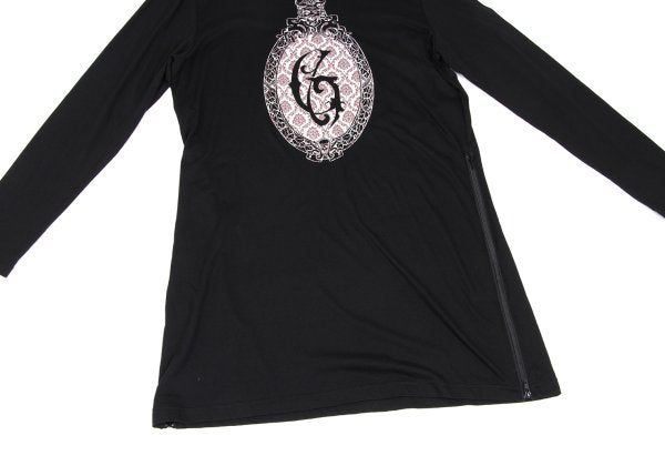 The Haunted Mansion x Ground Y 23AW Haunted Mansion Hem Zip Shirt Black Size 3
