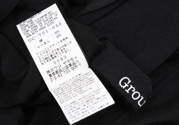The Haunted Mansion x Ground Y 23AW Haunted Mansion Hem Zip Shirt Black Size 3