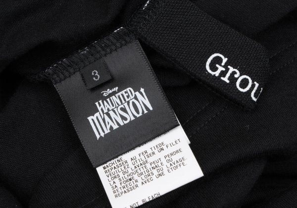The Haunted Mansion x Ground Y 23AW Haunted Mansion Hem Zip Shirt Black Size 3