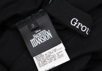 The Haunted Mansion x Ground Y 23AW Haunted Mansion Hem Zip Shirt Black Size 3