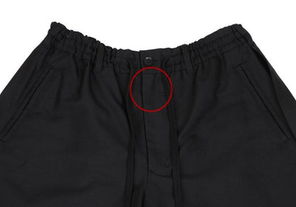 Ground Y Wool Poly Gabardine Layered Pants Black Size 3
