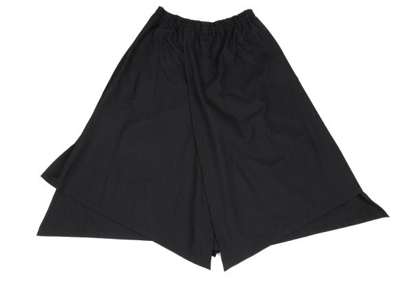 Ground Y Wool Poly Gabardine Layered Pants Black Size 3