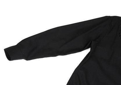 Ground Y Wool Poly Gabardine Cutwork Long Shirt Black Size 1