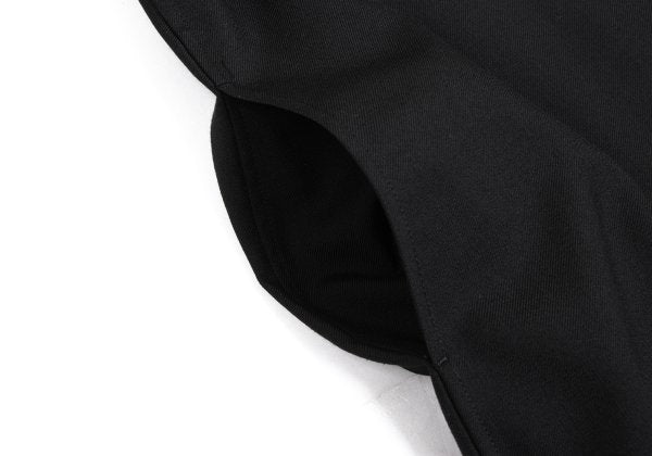Ground Y Wool Poly Gabardine Cutwork Long Shirt Black Size 1