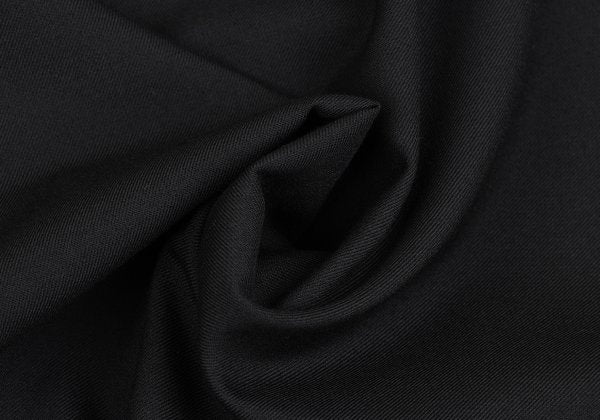 Ground Y Wool Poly Gabardine Cutwork Long Shirt Black Size 1