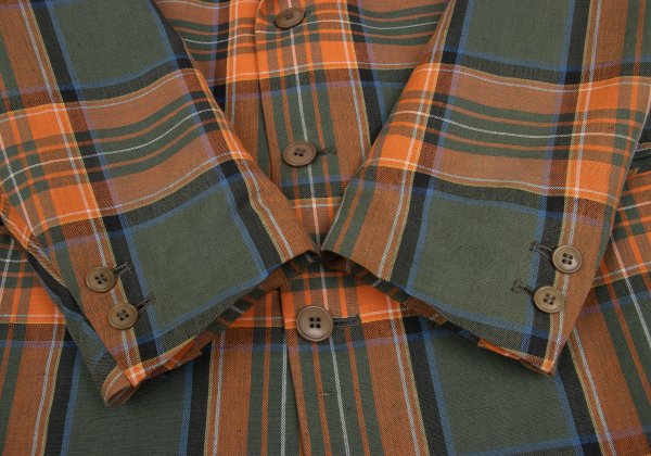 Jean Paul GAULTIER HOMME Linen Cotton Jacket Multi Size M
