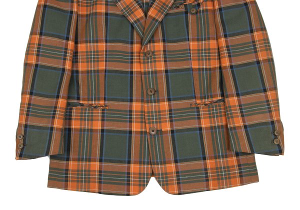 Jean Paul GAULTIER HOMME Linen Cotton Jacket Multi Size M