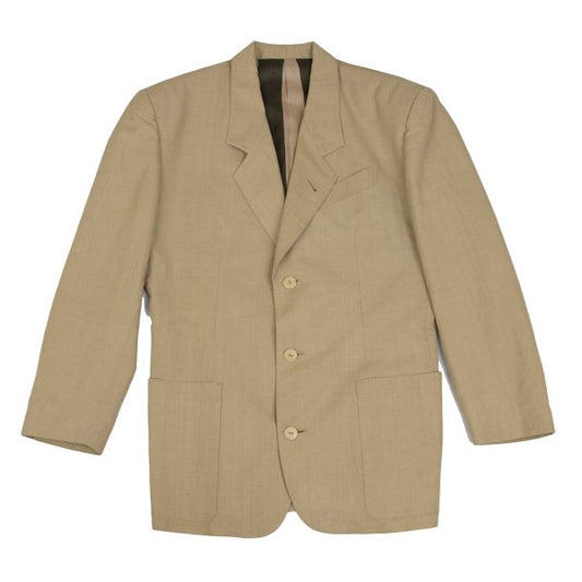 Jean Paul GAULTIER HOMME Cotton Linen 3B Jacket Beige Size M