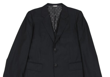 COMME des GARCONS HOMME DEUX Wool Silk Jacket Black Size L