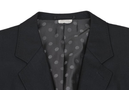 COMME des GARCONS HOMME DEUX Wool Silk Jacket Black Size L