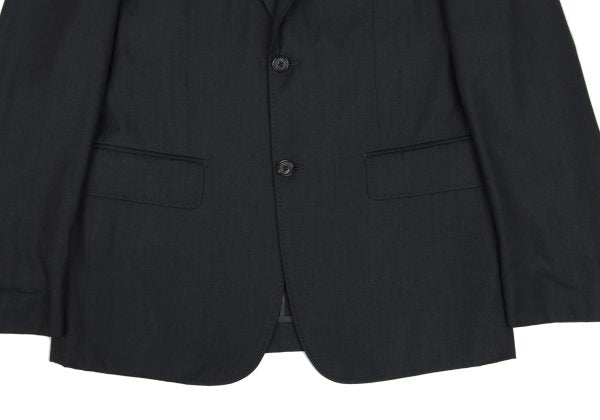 COMME des GARCONS HOMME DEUX Wool Silk Jacket Black Size L