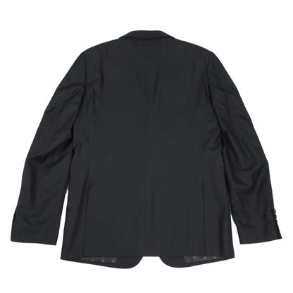 COMME des GARCONS HOMME DEUX Wool Silk Jacket Black Size L