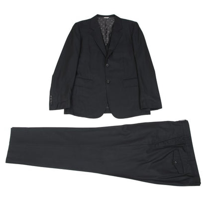 COMME des GARCONS HOMME DEUX Wool Silk Jacket Black Size L