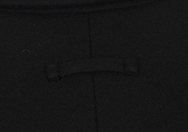 Jean Paul GAULTIER HOMME Wool Metal Coat Black Size 48