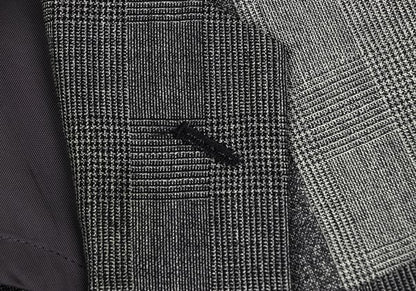 COMME des GARCONS HOMME Wool Glen Check Jacket Gray Size M