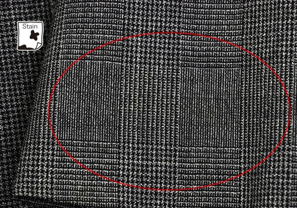 COMME des GARCONS HOMME Wool Glen Check Jacket Gray Size M
