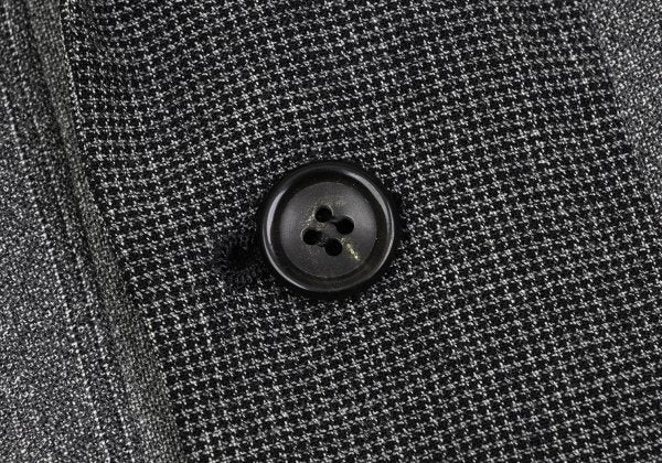 COMME des GARCONS HOMME Wool Glen Check Jacket Gray Size M