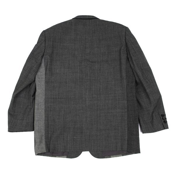 COMME des GARCONS HOMME Wool Glen Check Jacket Gray Size M