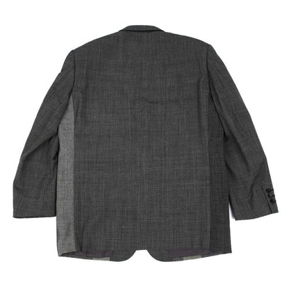 COMME des GARCONS HOMME Wool Glen Check Jacket Gray Size M