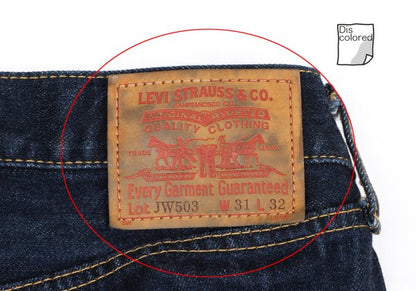 JUNYA WATANABE MAN x Levi's Leather Denim Indigo Size SS
