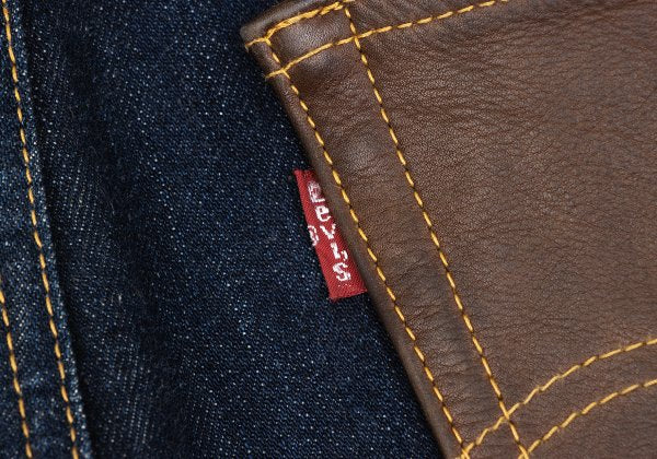 JUNYA WATANABE MAN x Levi's Leather Denim Indigo Size SS