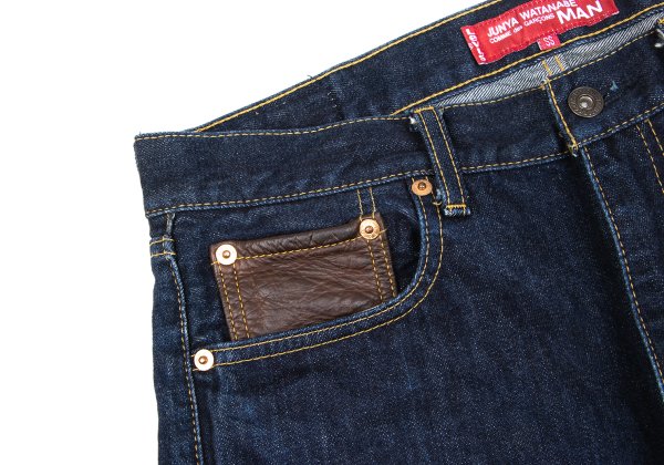 JUNYA WATANABE MAN x Levi's Leather Denim Indigo Size SS