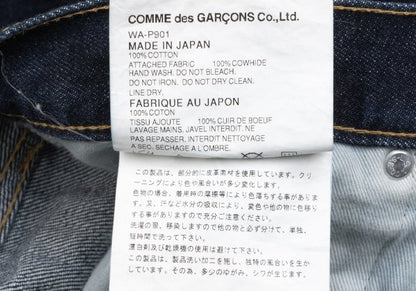 JUNYA WATANABE MAN x Levi's Leather Denim Indigo Size SS