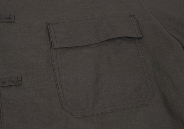 S'YTE Charcoal Cotton China Shirt Size 3