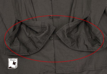 S'YTE Charcoal Cotton China Shirt Size 3