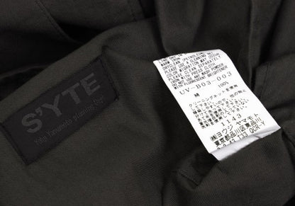 S'YTE Charcoal Cotton China Shirt Size 3