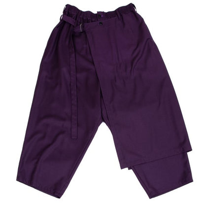 S'YTE Poly Rayon Wrap Pants Purple Size 3