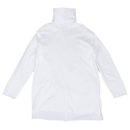 S'YTE Raw Edge Turtleneck Raglan Cut & Sew White Size 3