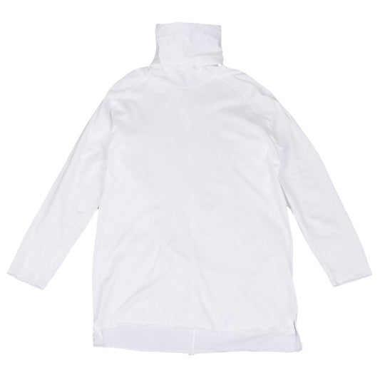 S'YTE Raw Edge Turtleneck Raglan Cut & Sew White Size 3