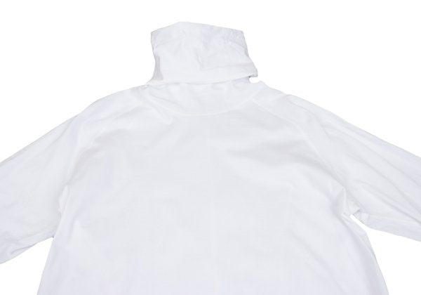 S'YTE Raw Edge Turtleneck Raglan Cut & Sew White Size 3