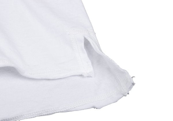S'YTE Raw Edge Turtleneck Raglan Cut & Sew White Size 3