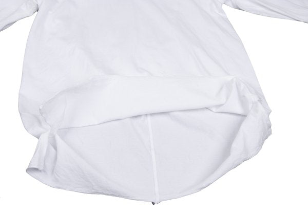 S'YTE Raw Edge Turtleneck Raglan Cut & Sew White Size 3