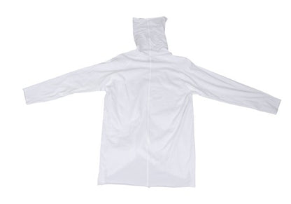 S'YTE Raw Edge Turtleneck Raglan Cut & Sew White Size 3