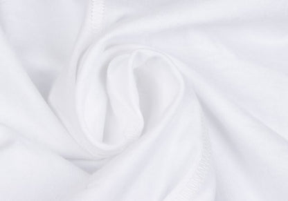 S'YTE Raw Edge Turtleneck Raglan Cut & Sew White Size 3