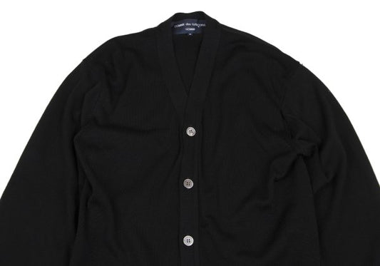 COMME des GARCONS HOMME Wool Cardigan Black Size S